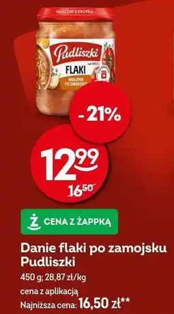 Żabka Danie flaki po zamojsku Pudliszki oferta