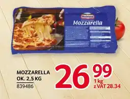 Selgros Mozzarella Hochland oferta