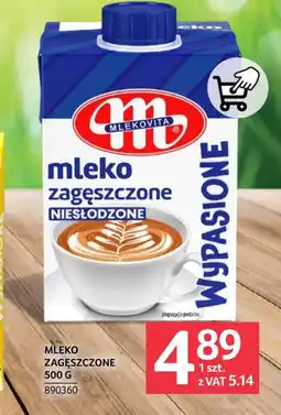 Selgros Mleko zagęszczone Mlekovita oferta