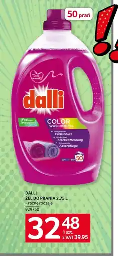 Selgros Żel do prania Dalli oferta