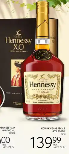 Selgros Koniak Hennessy oferta