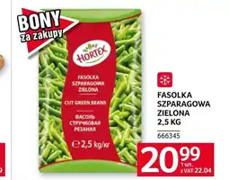Selgros Fasolka szparagowa Hortex oferta