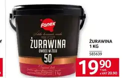 Selgros Żurawina Fanex oferta