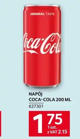 Selgros Napój Coca-Cola oferta