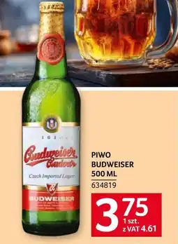Selgros Piwo Budweiser oferta