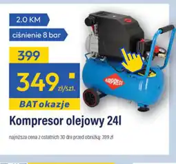 Bat Kompresor olejowy 24l oferta