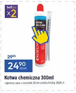 Bat Kotwa chemiczna oferta