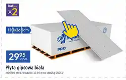Bat Płyta gipsowa biała oferta