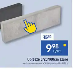 Bat Obrzeże 6/20/100cm szare oferta
