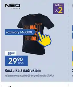 Bat Koszulka z nadrukiem Neo Tools oferta