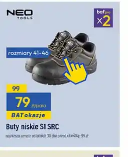 Bat Buty niskie S1 SRC Neo Tools oferta