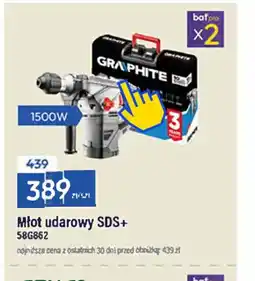 Bat Młot udarowy SDS+ Graphite 58G862 oferta