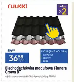 Bat Blachodachówka modułowa Finnera Crown BT oferta