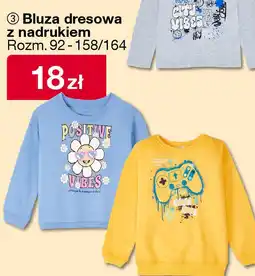 Woolworth Bluza dresowa z nadrukiem oferta