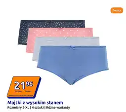 Action Majtki z wysokim stanem oferta