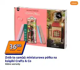 Action Zrób to sam(a): miniaturowa półka na książki Crafts & Co oferta