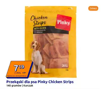 Action Przekąski dla psa Pinky Chicken Strips oferta