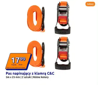 Action Pas napinający z klamrą C&C oferta