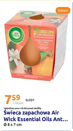 Action Świeca zapachowa Air Wick Essential Oils Ant oferta