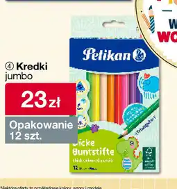 Woolworth Kredki jumbo Pelikan oferta