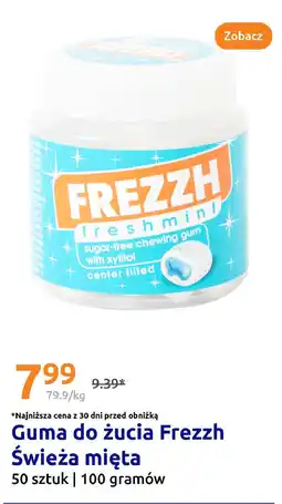 Action Guma do żucia Frezzh Świeża mięta oferta