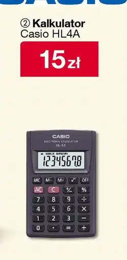 Woolworth Kalkulator Casio HL4A oferta