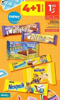 Dealz Wafelek Milka Waffelini różne rodzaje oferta