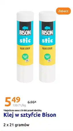 Action Klej w sztyfcie Bison oferta