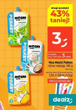 Dealz Mus Mochi Pokket różne rodzaje oferta