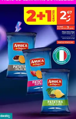 Dealz Chipsy Amica Chips różne rodzaje oferta