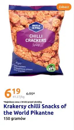 Action Krakersy chilli Snacks of the World Pikantne oferta