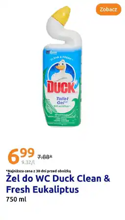 Action Żel do WC Duck Clean & Fresh Eukaliptus oferta