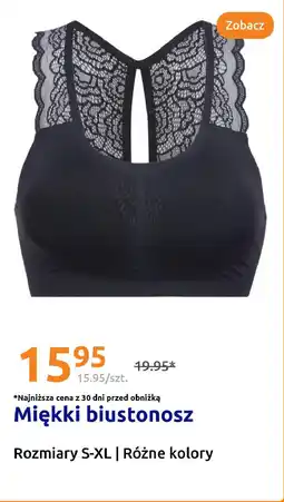 Action Miękki biustonosz oferta