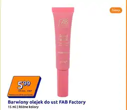 Action Barwiony olejek do ust FAB Factory oferta