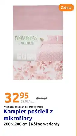 Action Komplet pościeli z mikrofibry oferta