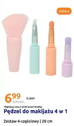 Action Pędzel do makijażu 4 w 1 oferta
