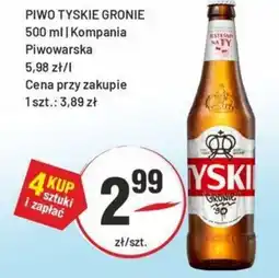 Sedal Piwo Tyskie Gronie oferta