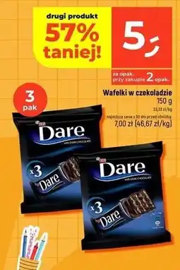 Dealz Wafelek w ciemnej czekoladzie Eti Dare oferta