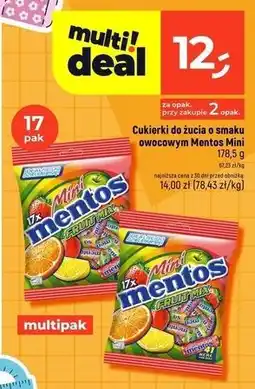 Dealz Gumy owocowe Mentos Mini oferta