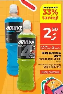 Dealz Napój izotoniczny lime & mint 4Move oferta
