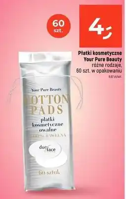 Dealz Płatki kosmetyczne kwadratowe Your Pure Beauty oferta