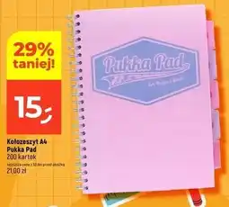 Dealz Kołozeszyt a4 200 kartek Pukka Pad oferta