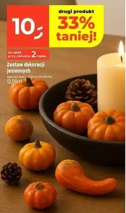 Dealz Zestaw dekoracji jesiennych oferta