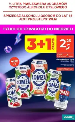 Dealz Piwo Łomża 0.0% oferta