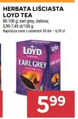 Stokrotka Market HERBATA LIŚCIASTA LOYD TEA oferta