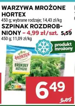 Stokrotka Market Szpinak rozdrobniony Hortex oferta