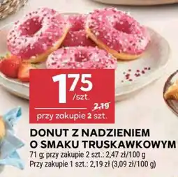 Stokrotka Market DONUT Z NADZIENIEM O SMAKU TRUSKAWKOWYM oferta