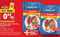 Biedronka Kiełbasa śląska Morliny, Duża Paczka oferta
