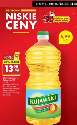 Biedronka Olej rzepakowy Kujawski oferta