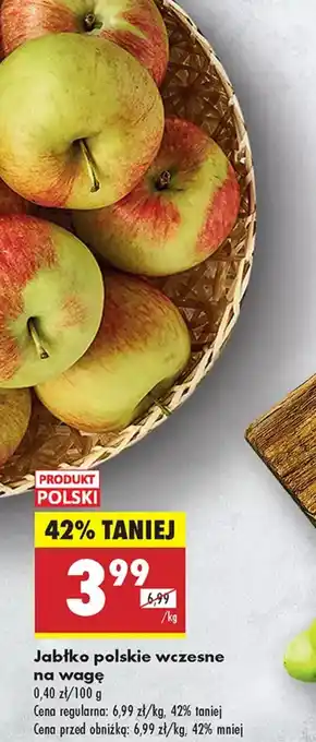 Biedronka Jabłko polskie wczesne oferta